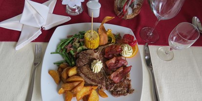 Essen-gehen - rollstuhlgerecht - Steiermark - T-Bone Steak - Hotel Restaurant Loy