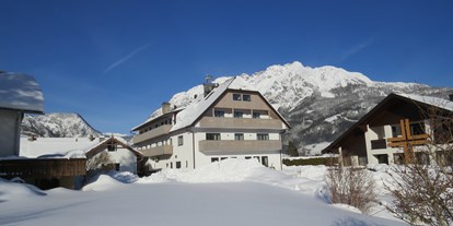 Essen-gehen - Gerichte: Pasta & Nudeln - Steiermark - Hotel im Winter mit Kammspitze - Hotel Restaurant Loy