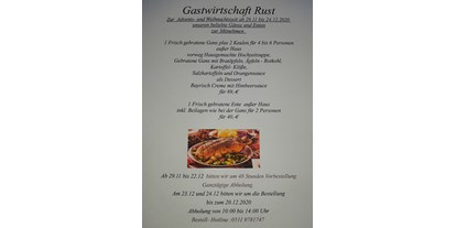 Essen-gehen - Weserbergland, Harz ... - Gastwirtschaft Rust