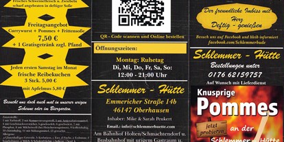 Essen-gehen - Nordrhein-Westfalen - Schlemmer - Hütte / Imbiss & Partyservice