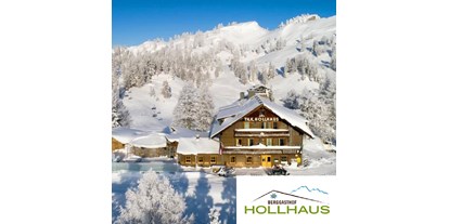 Essen-gehen - Mahlzeiten: Brunch - Steiermark - Das Hollhaus ist die älteste Schutzhütte der Tauplitzalm. - ÖAV Berggasthof Hollhaus