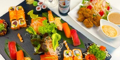 Essen-gehen - Art der Küche: japanisch - 1 jährige Jubiläums-Präsentation mit Stauder Pils - Sushi Bistro Byakko