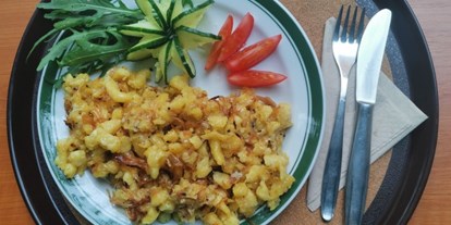 Essen-gehen - Art der Küche: italienisch - allgäuer Spätzle - Villa Weidig CaféBar 