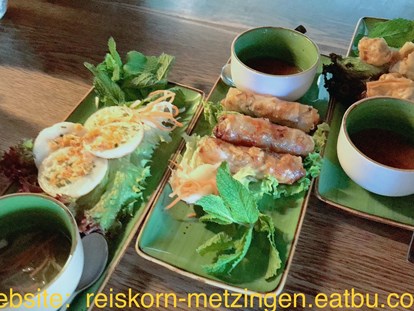Essen-gehen - zum Mitnehmen - Vietnamesische Restaurant REISKORN Metzingen