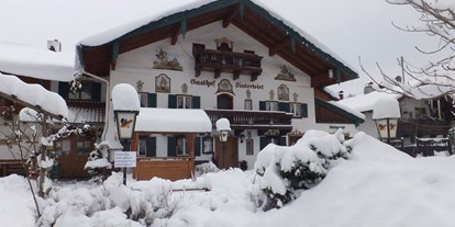 Essen-gehen - Bayern - Winter beim Hinterwirt - Gasthof Hinterwirt