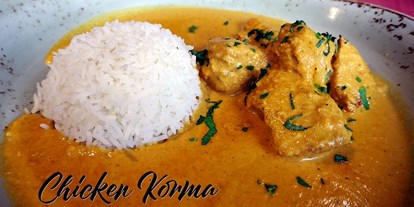 Essen-gehen - zum Mitnehmen - Indische Spezialität: Chicken Korma - zaffran indian cuisine